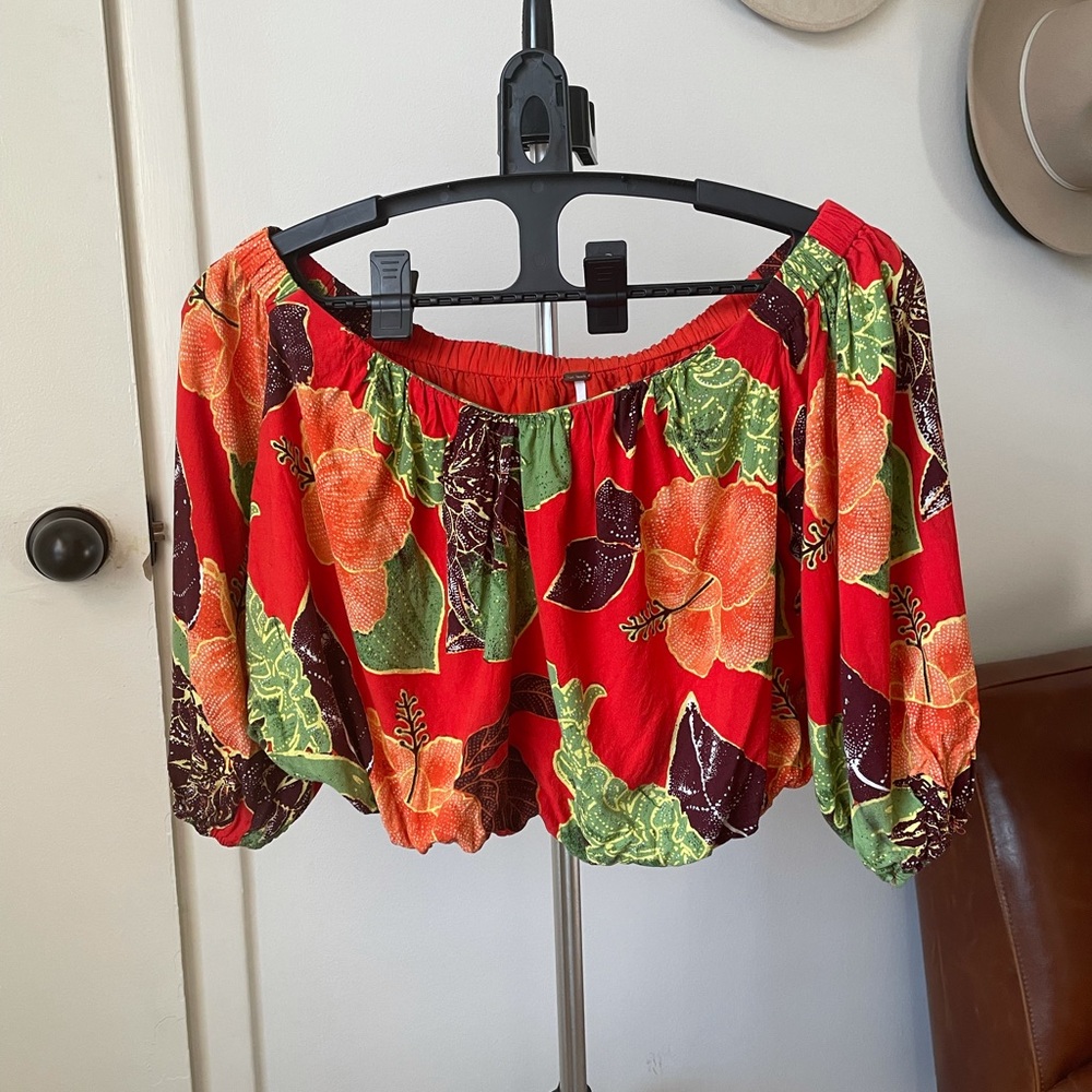 Free People - Electric Day Blouse - Floral